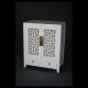 Small cabinet with screen inlaid doors
