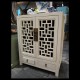 Small cabinet with screen inlaid doors