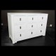 Square 9 drawer dresser