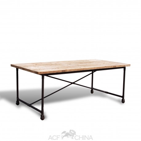 The Industrial Flatiron Table