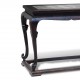 Cabriole leg high side table