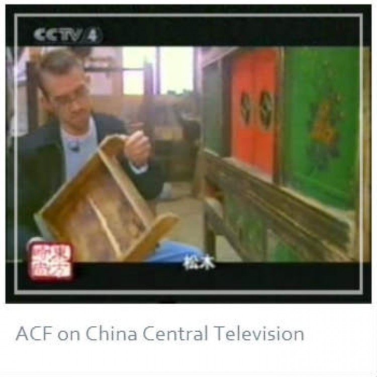 ACF’s Roger Schwendeman, featured on CCTV (China Central Television) Channel 4′s program Culture Express. CCTV 4 is broadcast throughout China, Hong Kong, Macao, Taiwan and worldwide via satellite.