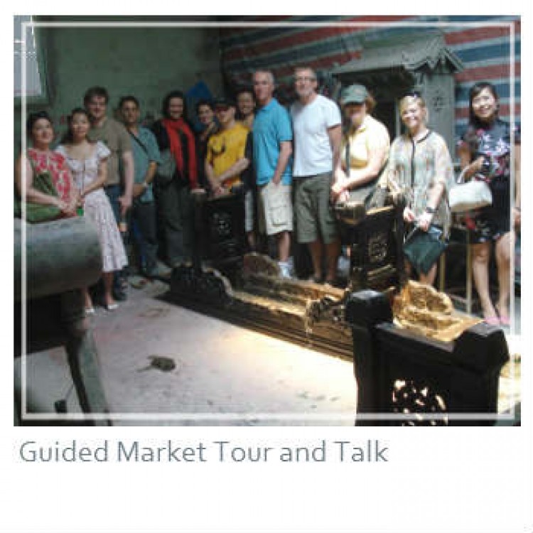 Guided furniture market talk and tour in Beijing